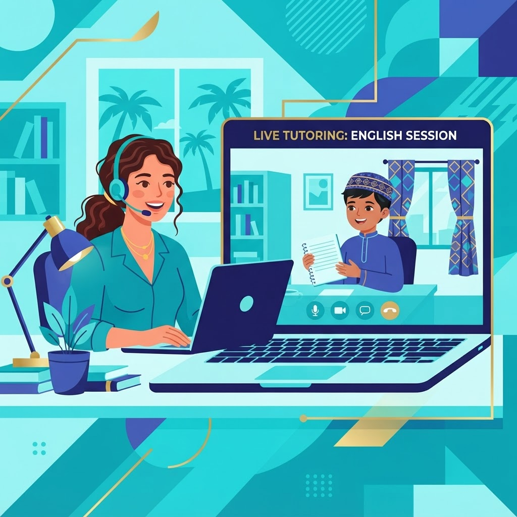 Online & Live Tutors pathway illustration